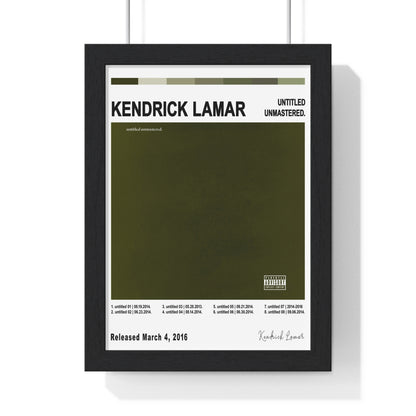 Kendrick Lamar Album Cover Poster