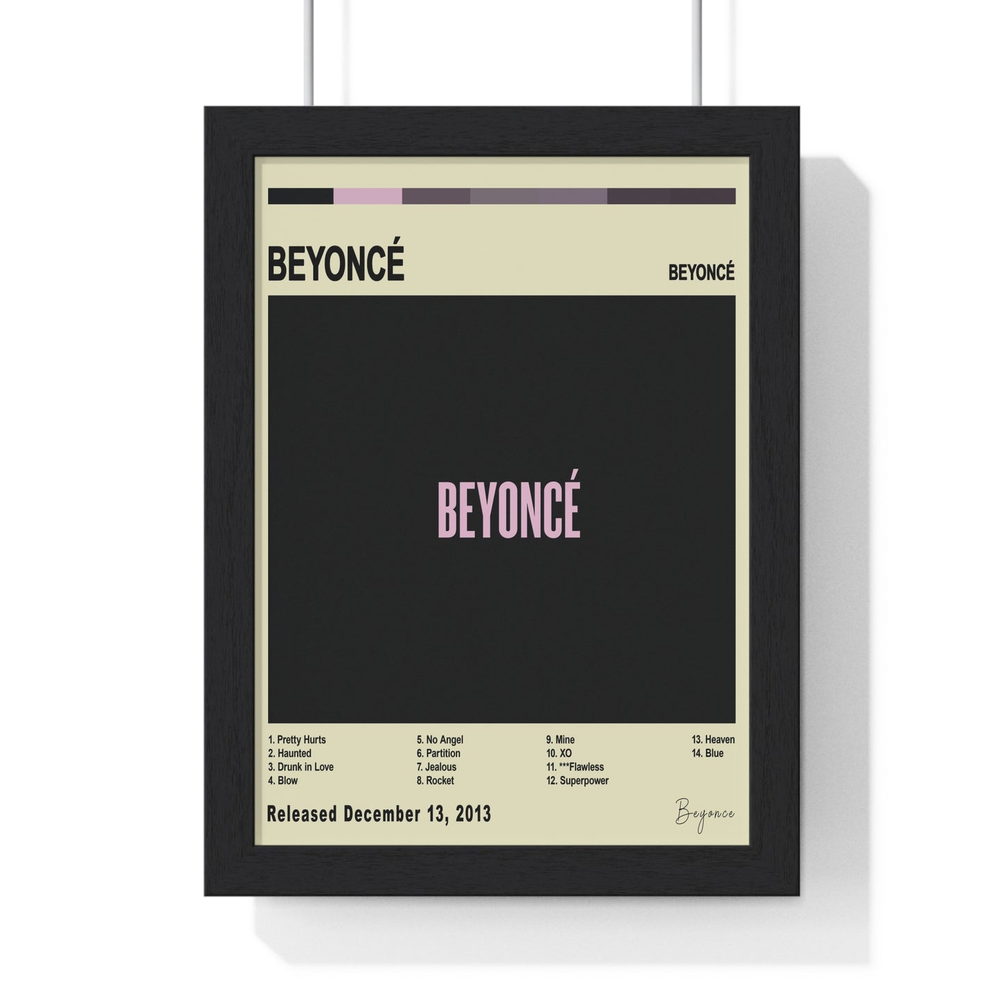 BEYONCÉ - BEYONCÉ Album Poster