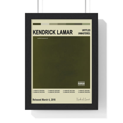 Kendrick Lamar Album Cover Poster