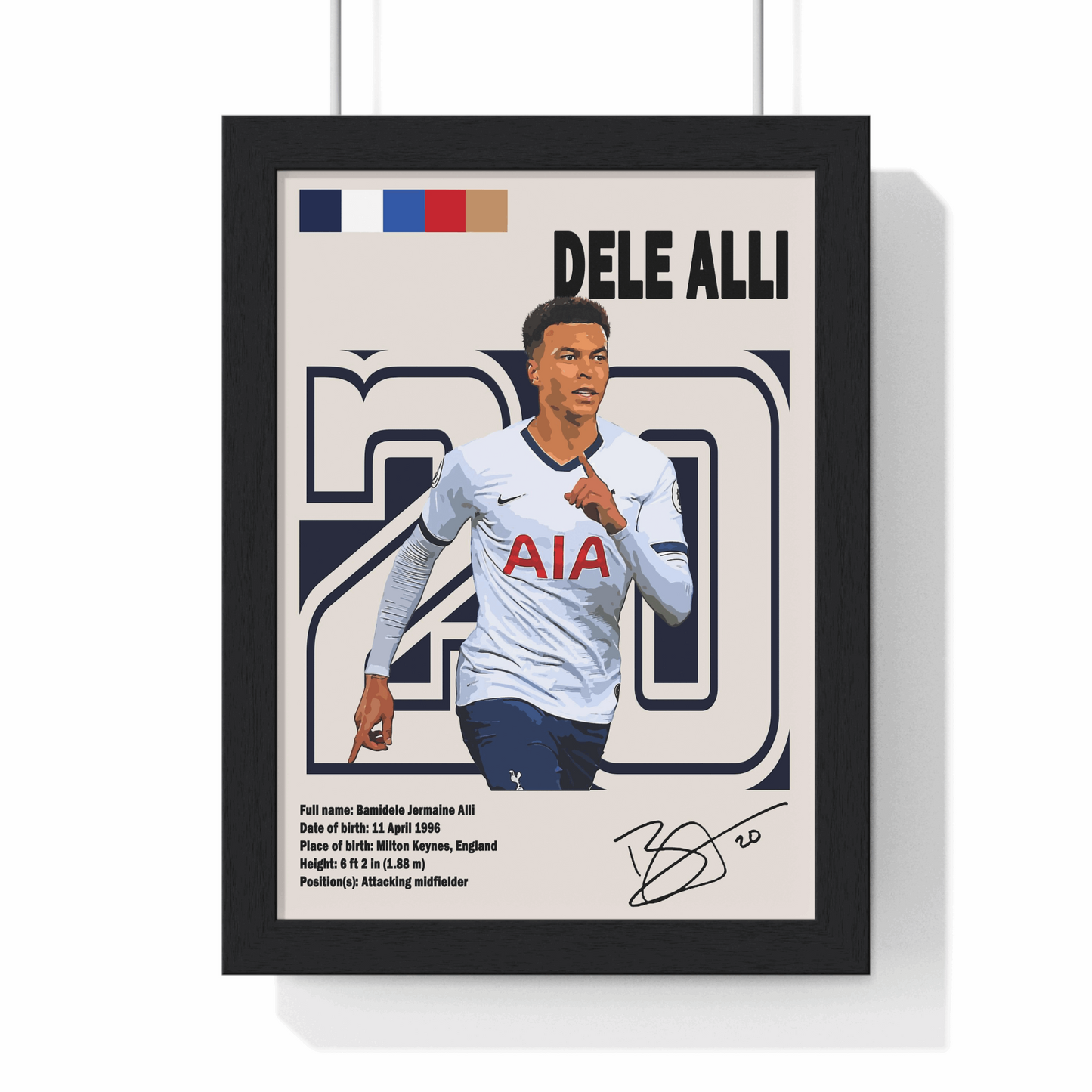 Dele Ali Tottenham Poster