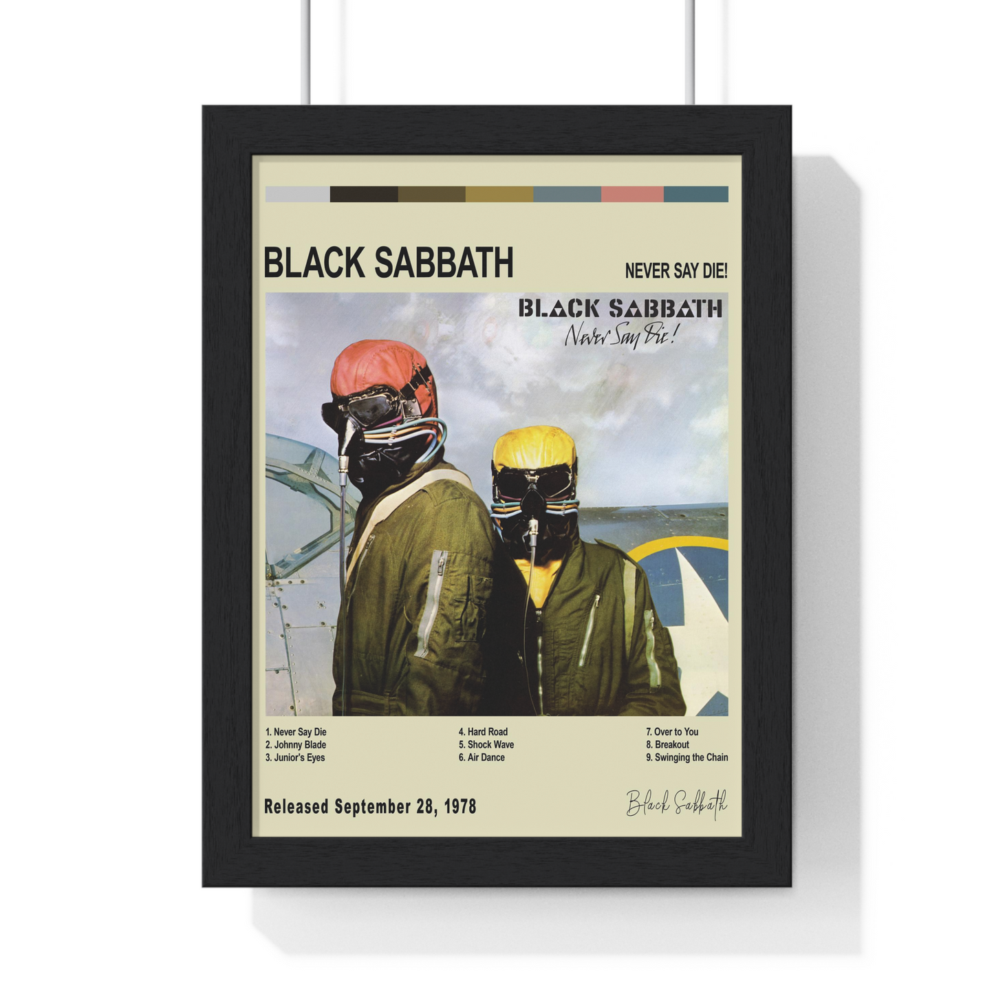 Black Sabbath Album Cover Poster