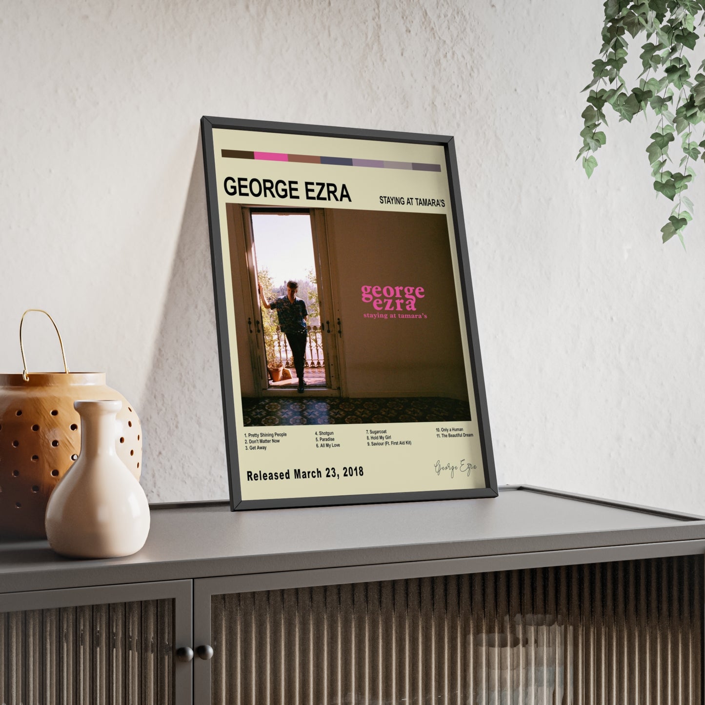 George Ezra - Staying at Tamara’s Album Cover Poster