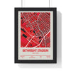 BetWright Stadium Map Print Poster Kingz