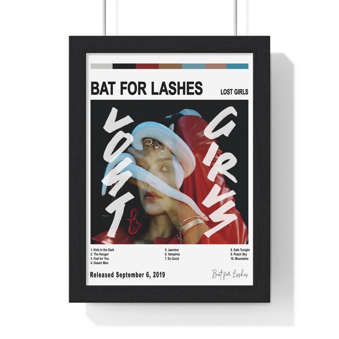 Bat for Lashes - Lost Girls Album Cover Poster