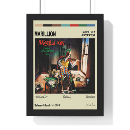 Marillion Album Cover Poster