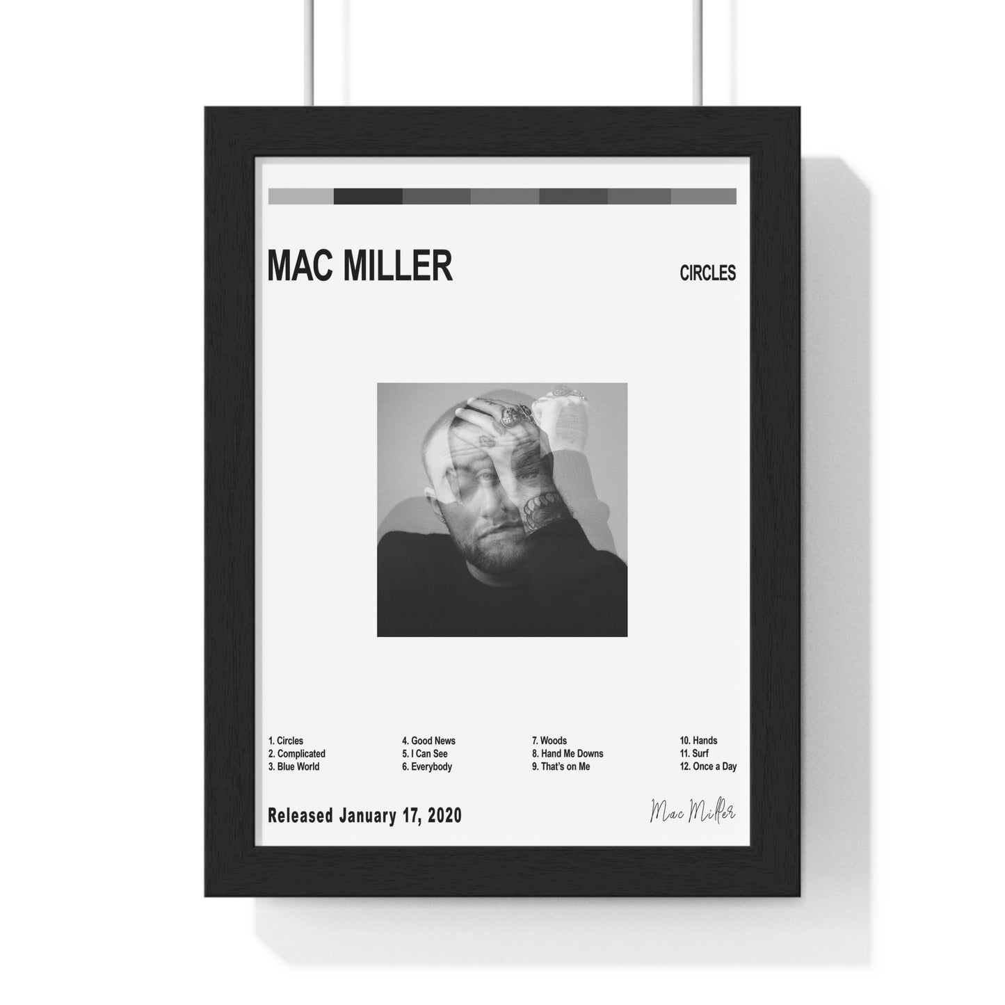 Mac Miller - Circles Album Cover Poster