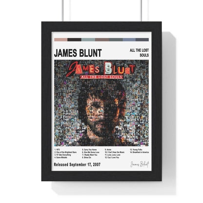 James Blunt - All the Lost Souls Album Poster