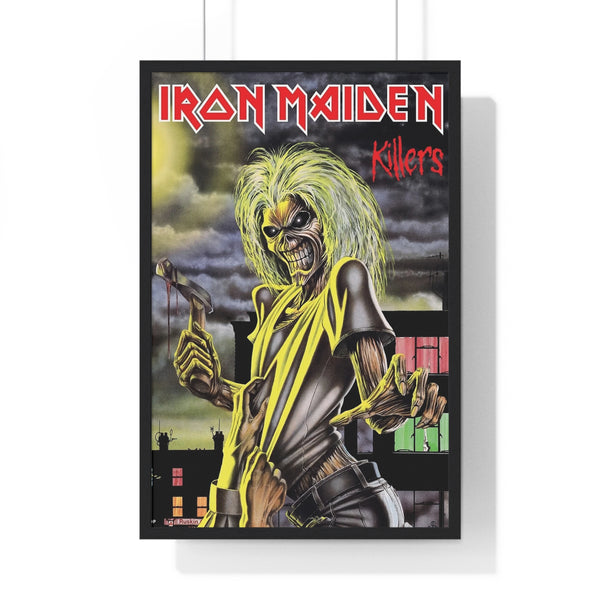 Iron Maiden Killers album artwork maxi poster featuring iconic illustrated character design