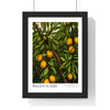 11x14-19 poster framed in black wood frame with perspex front