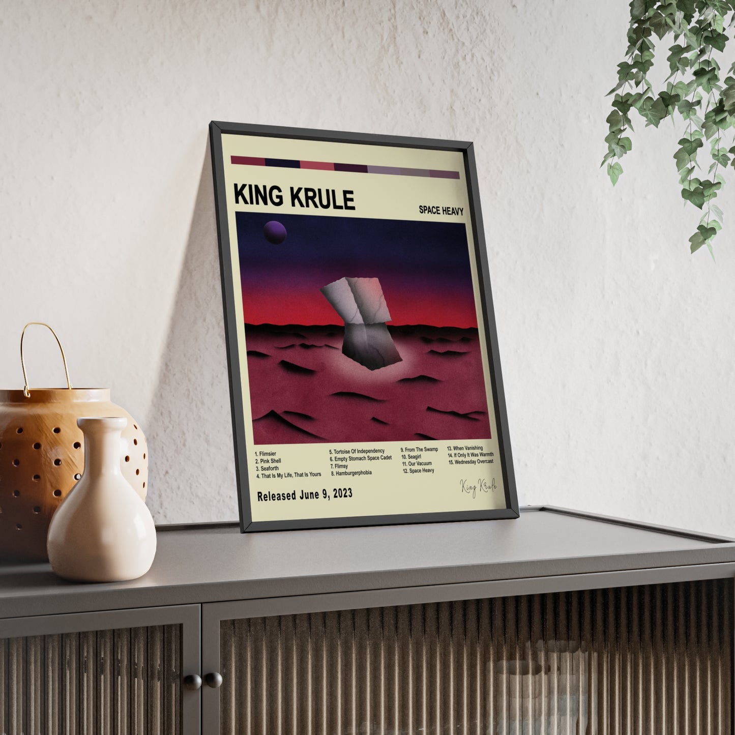 King Krule - Space Heavy Album Cover Poster