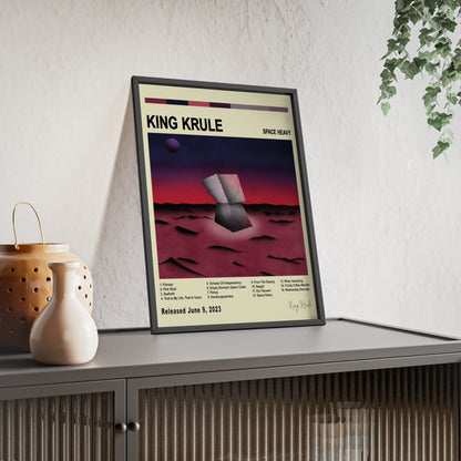 King Krule - Space Heavy Album Cover Poster