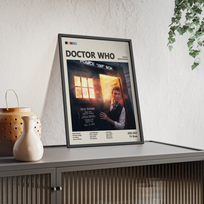 Dr Who David Tennant TV Series Poster