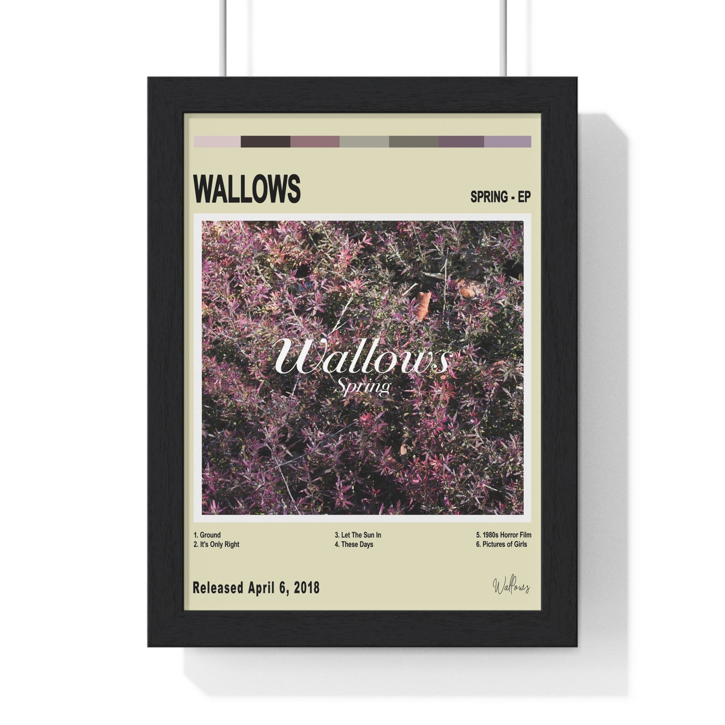 Wallows - Spring - EP Album Cover Poster