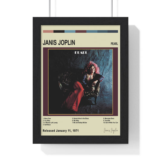 Janis Joplin - Pearl Album Poster