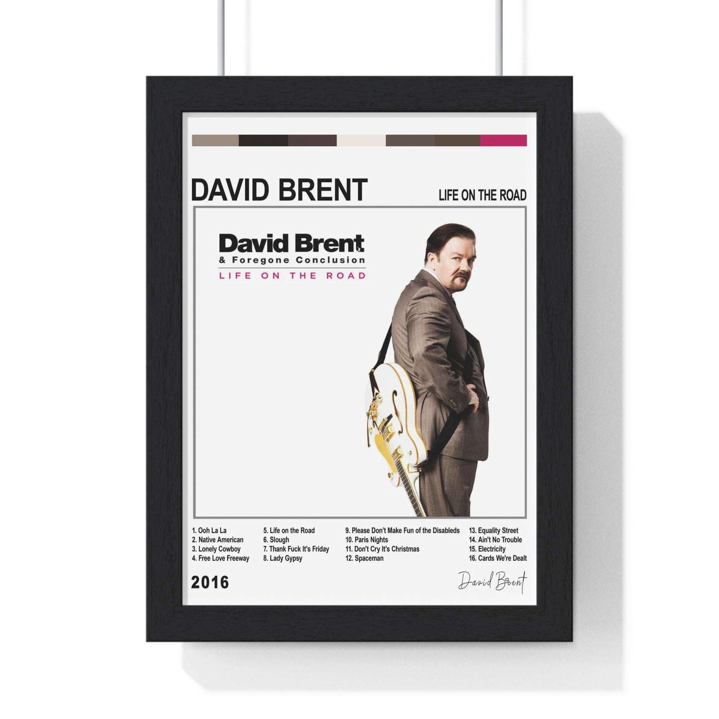 Life on the Road David Brent Poster
