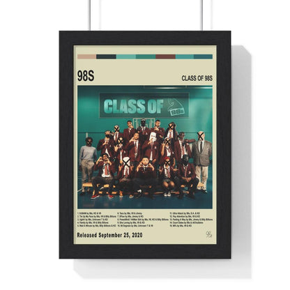 98s - Class of 98s Album Poster - Poster Kingz