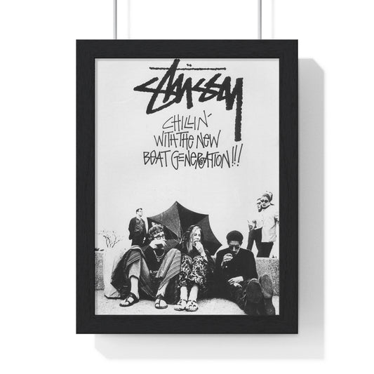 Stussy "CHILLIN TOGETHER" Poster