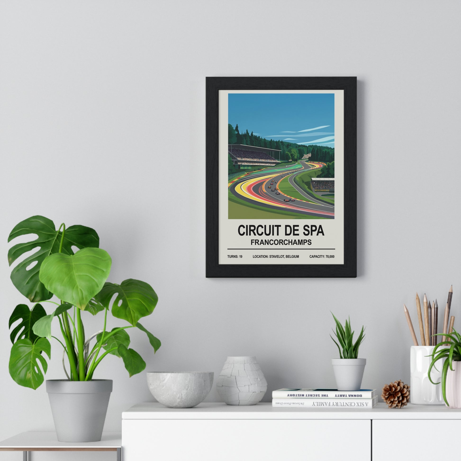 Circuit de Spa-Francorchamps Poster lifestyle 1