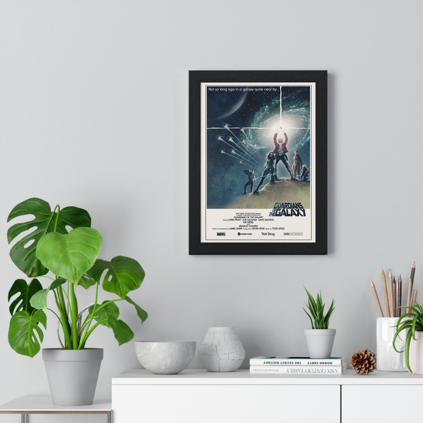 Guardians of the Galaxy Vol 1 & 2 art posters
