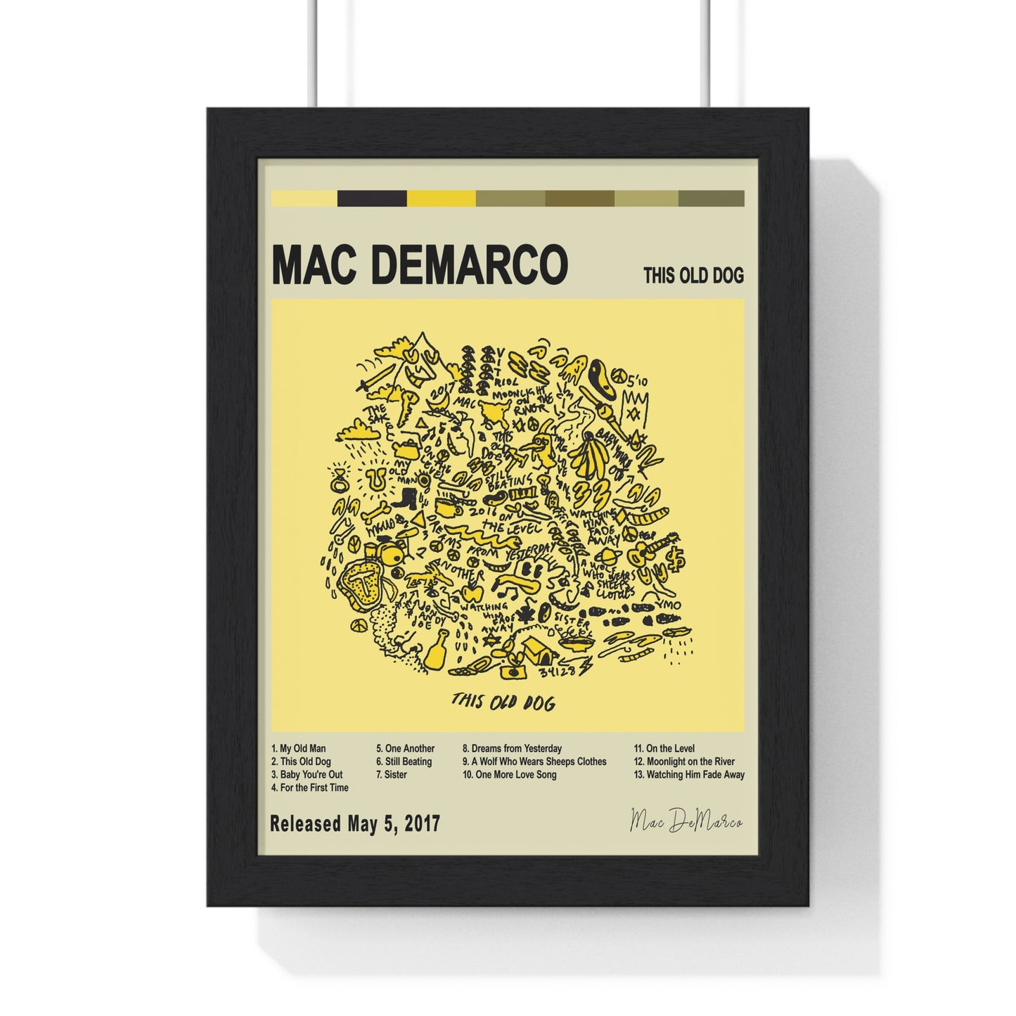 Mac DeMarco - This Old Dog Album Cover Poster