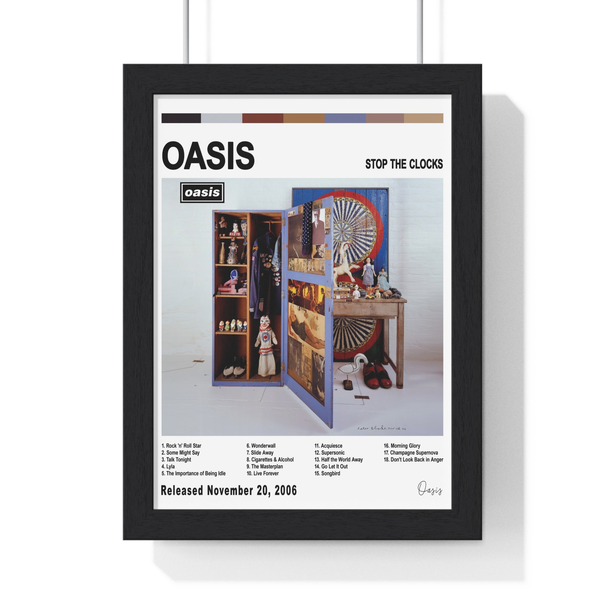 Oasis Album cover Poster