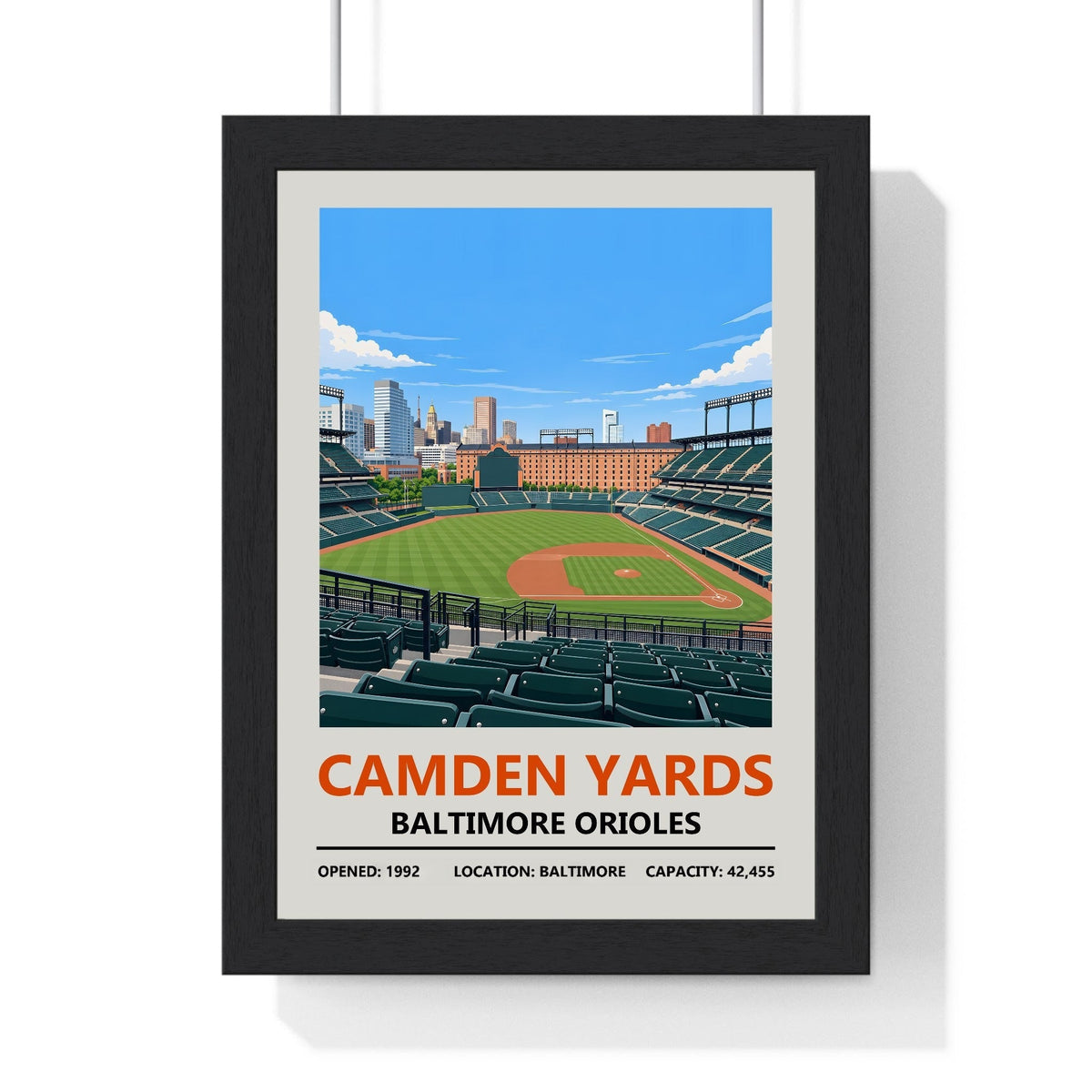Camden Yards Baltimore Orioles Print