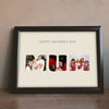 Lifestyle - Personalised Mother's Day Photo Print leaning on a wooden sideboard