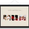 Personalised Mother's Day Photo Print - framed print