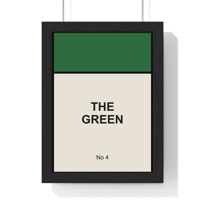Personalised Street Sign Poster | Custom Monopoly Style Print | Any Colour