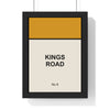 Personalised Street Sign Poster | Custom Monopoly Style Print | Any Colour