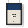 Personalised Street Sign Poster | Custom Monopoly Style Print | Any Colour