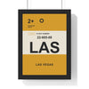 Personalised Boarding Pass Poster | Custom Airport Code Travel Print