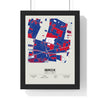 Custom Stadium Map Print | Any Ground, Any Sport — Personalised Map Poster
