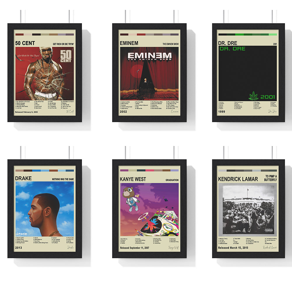 Custom Album Cover Poster – Personalised Music Wall Art Poster Kingz