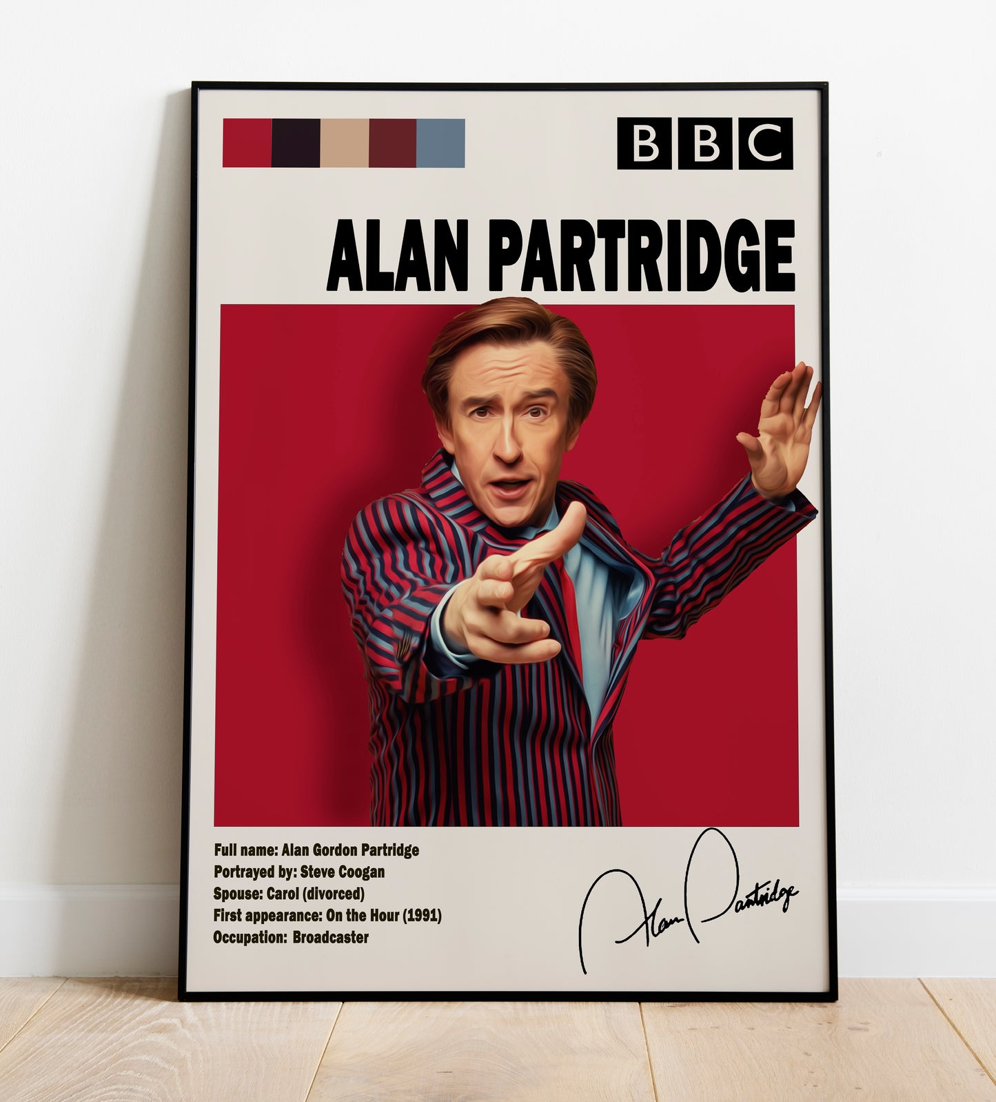 I'm Alan Partridge Slef TV Show Poster