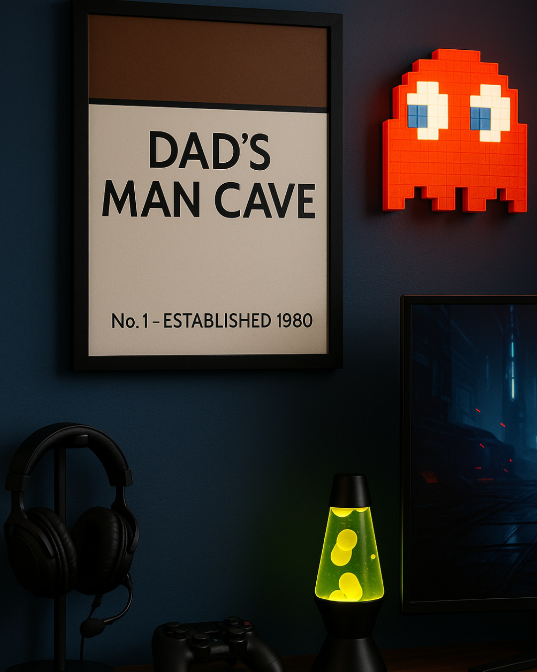 Create your own street-name wall art in a Monopoly-style layout