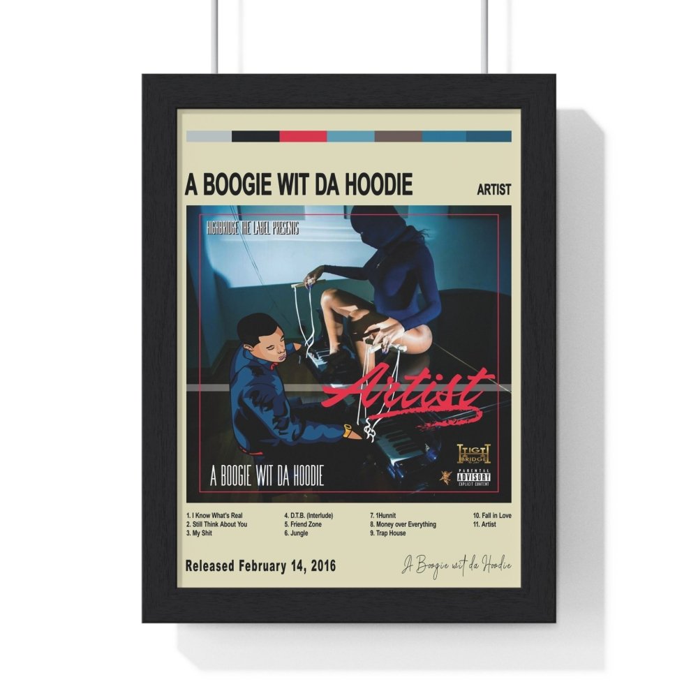 A Boogie wit da Hoodie Album Cover Poster - Poster Kingz