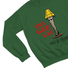 Black t-shirt with A Christmas Story Fragile Fra Gee Lay Sweatshirt Xmas Movie back view