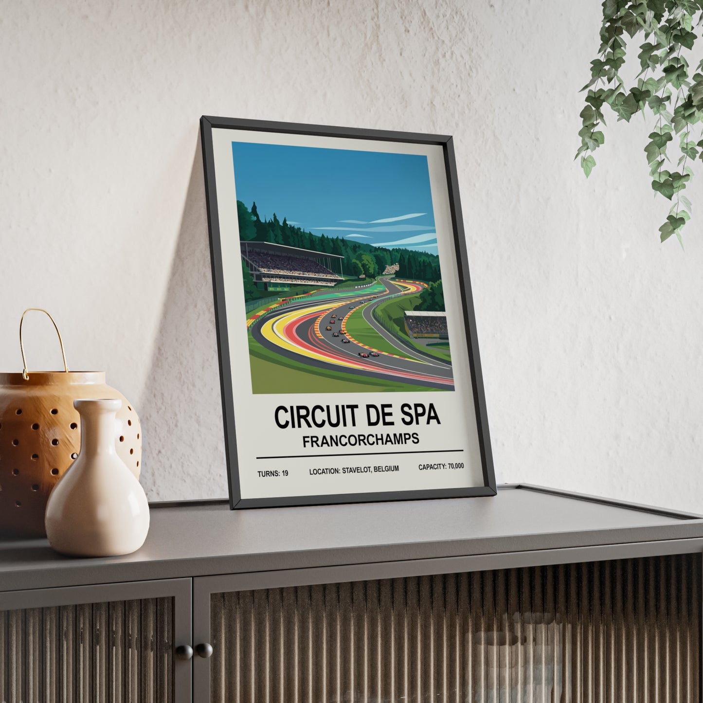 Circuit de Spa-Francorchamps Poster lifestyle 2