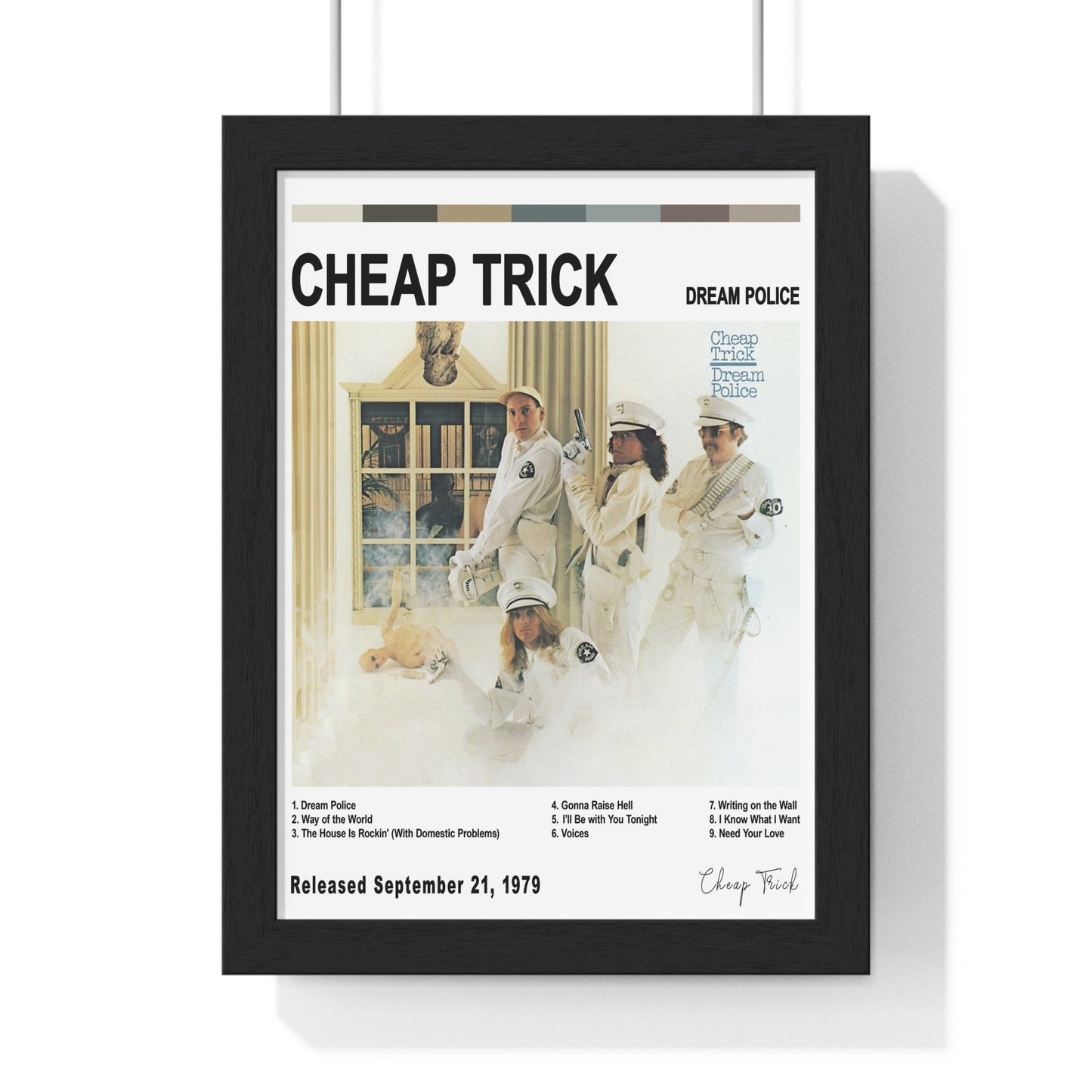 Cheap Trick - Dream Police Album Cover Poster