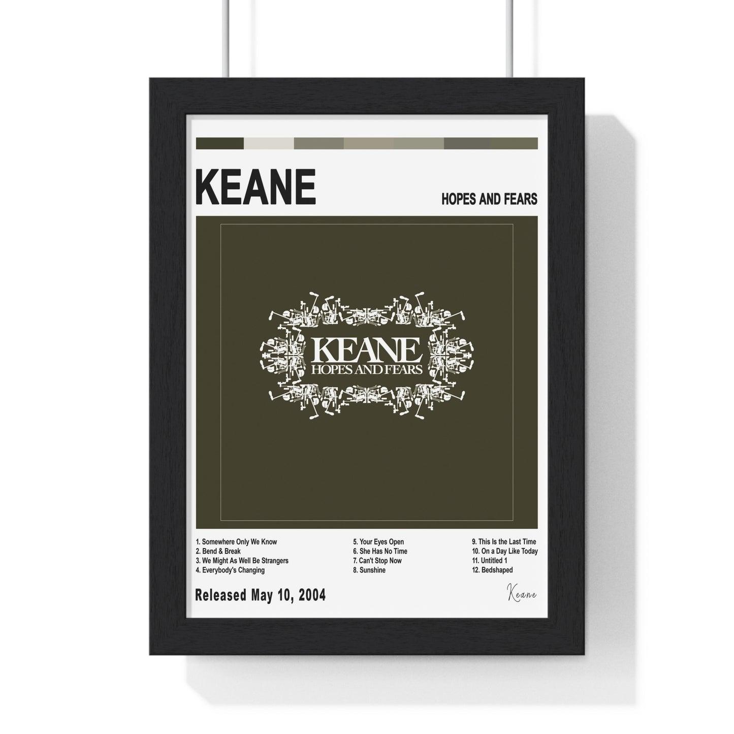 Keane Album Cover Poster