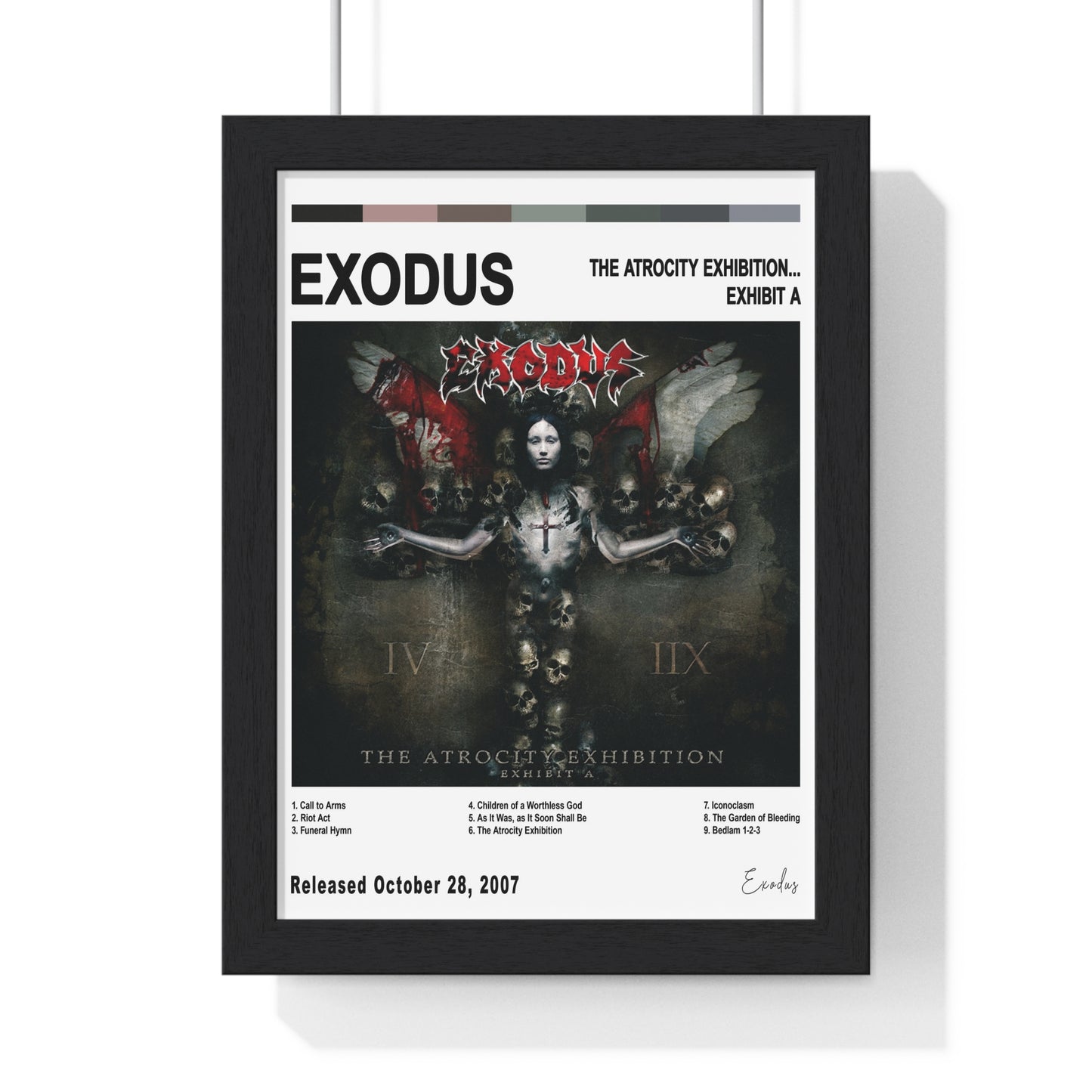 Exodus - Album Cover Poster