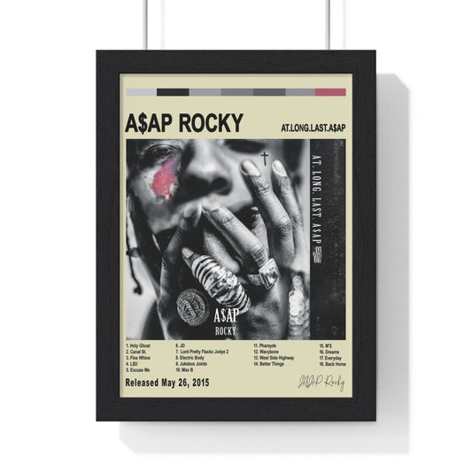 A$AP Rocky - AT.LONG.LAST.A$AP Album Cover Poster - Poster Kingz