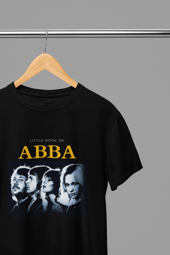 ABBA Music T-Shirt/Sweatshirt - Poster Kingz - S - Design 3 T-Shirt - Black