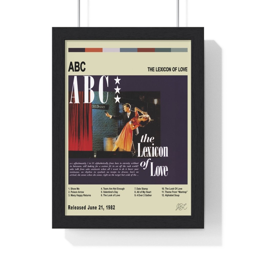 ABC - The Lexicon of Love Album Poster - Poster Kingz