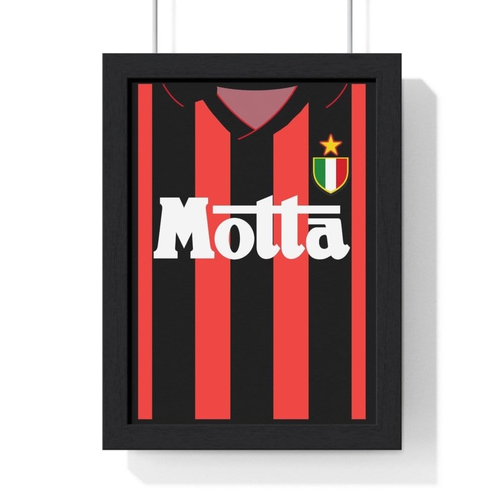 Framed AC Milan Football poster