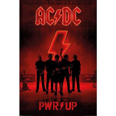 Framed AC/DC Power Up Album Artwork maxi poster