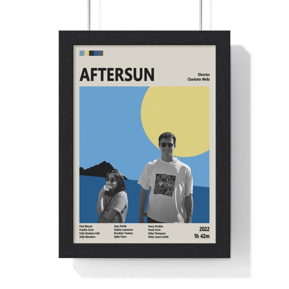 Aftersun – Drama Art Poster - Poster Kingz - A5 (Poster) - 