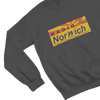 White t-shirt with Alan Partridge Radio Norwich & Sweatshirt Parody wall display