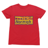 White t-shirt with Alan Partridge Radio Norwich & Sweatshirt Parody